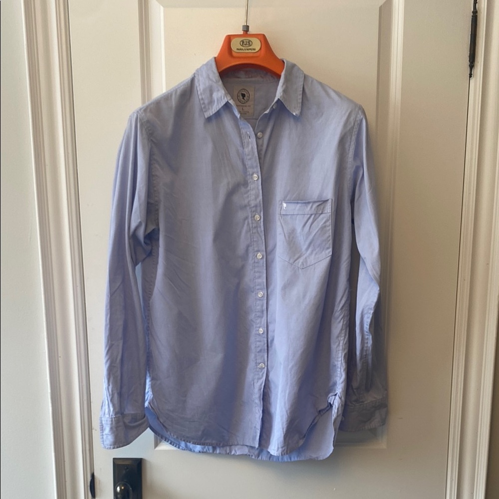 TALULAH Light Blue Casual Button Down Shirt